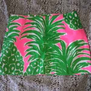 Pink and green Lily Pulitzer skirt